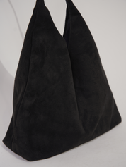 Borsa tote in pelle elegante da donna, versatile, scamosciata 7