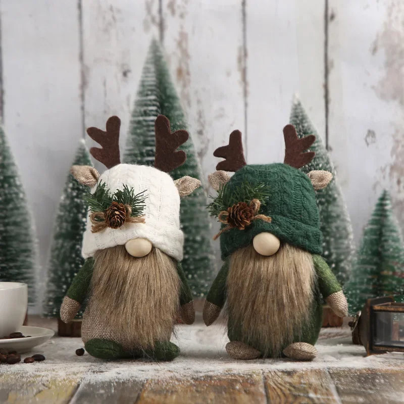 BosWonder | Decorazione natalizia di lusso per finestre in peluche 2