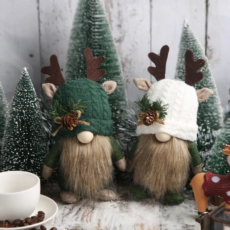 BosWonder | Decorazione natalizia di lusso per finestre in peluche 3