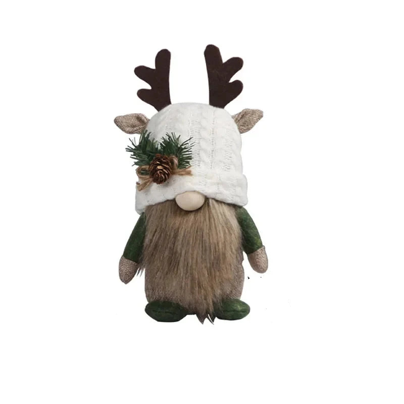 BosWonder | Decorazione natalizia di lusso per finestre in peluche 6