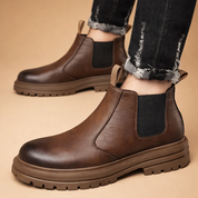 Davide | Chelsea-Stiefeletten mit Chunky Plateau für Herren