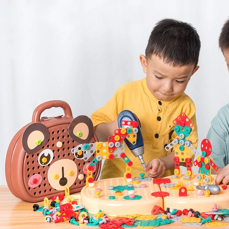 BuildMaster | Set di trapani da costruzione interattivi per le prime competenze ingegneristiche 0