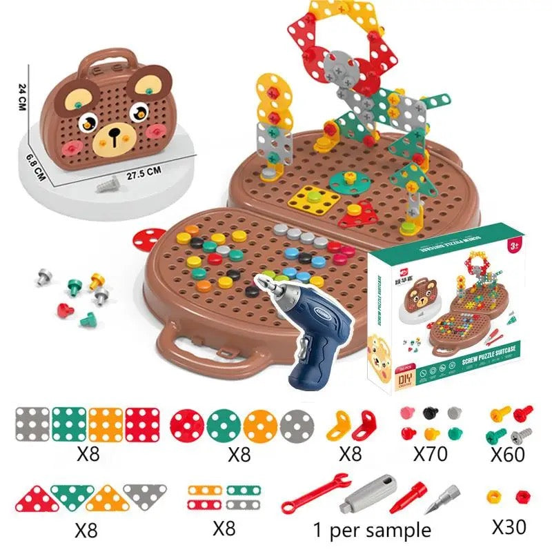 BuildMaster | Set di trapani da costruzione interattivi per le prime competenze ingegneristiche 1