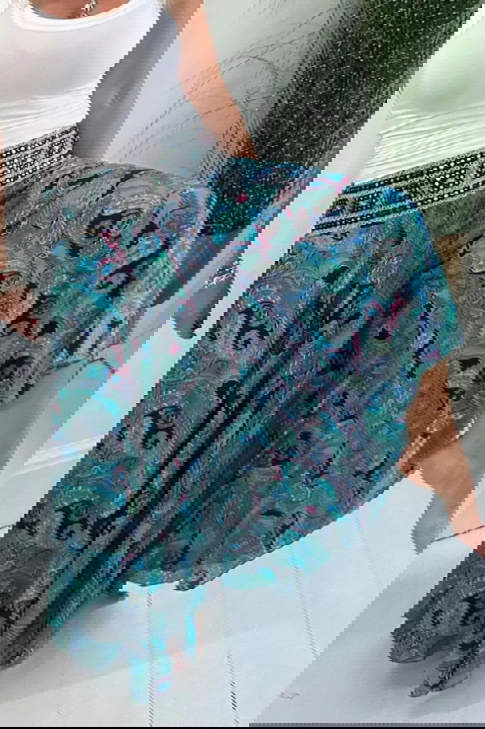 CARLA | Floral Print Culottes for a Stylish Touch - Lizabella Fashion -  -  - CARLA | Floral Print Culottes for a Stylish Touch - Lizabella Fashion - #tag1# - #tag2#