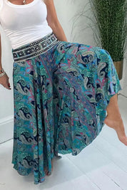 CARLA | Floral Print Culottes for a Stylish Touch - Lizabella Fashion -  -  - CARLA | Floral Print Culottes for a Stylish Touch - Lizabella Fashion - #tag1# - #tag2#
