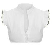 Camicetta Dirndl con pizzo e stile costume tradizionale 1