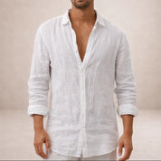 Camicia Uomo Elegante Casual con Colletto Aperto - Stile Versatile e Comfort Incredibile 2