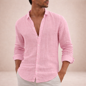 Camicia Uomo Elegante Casual con Colletto Aperto - Stile Versatile e Comfort Incredibile 3