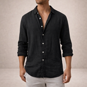 Camicia Uomo Elegante Casual con Colletto Aperto - Stile Versatile e Comfort Incredibile 4