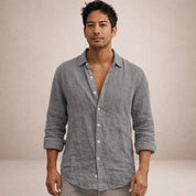 Camicia Uomo Elegante Casual con Colletto Aperto - Stile Versatile e Comfort Incredibile 7