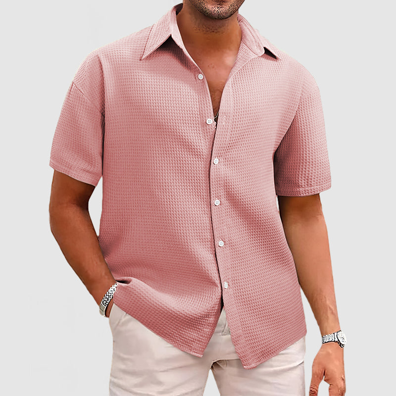 Camicia Uomo Elegante e Traspirante per Stile Business Casual 0