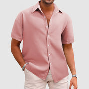 Camicia Uomo Elegante e Traspirante per Stile Business Casual 0