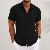 Camicia Uomo Leggera e Traspirante per Giornate Calde - Stile Casual Estivo e Comfort Assicurato 0