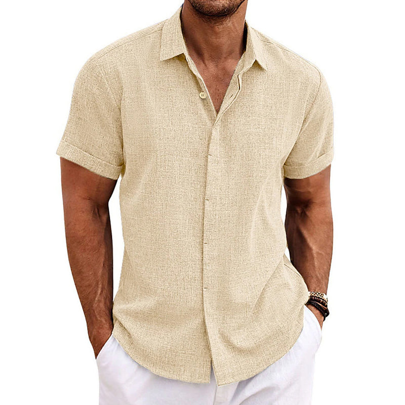 Camicia Uomo Leggera e Traspirante per Giornate Calde - Stile Casual Estivo e Comfort Assicurato 3