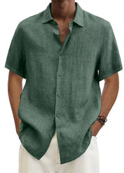 Camicia Uomo Leggera e Traspirante per Giornate Calde - Stile Casual Estivo e Comfort Assicurato 4