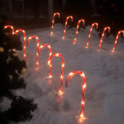 CandyCaneLuxe | Luci di Natale a LED impermeabili per decorazioni da esterno 0
