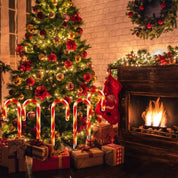 CandyCaneLuxe | Luci di Natale a LED impermeabili per decorazioni da esterno 2