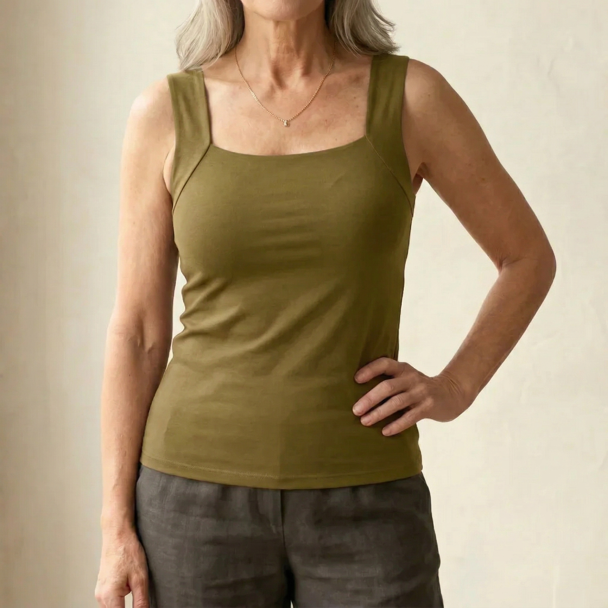 Canotta Estiva Donna con Reggiseno Integrato e Sostegno Arch Supporting 14