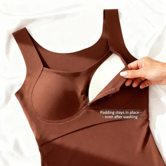 Canotta Estiva Donna con Reggiseno Integrato e Sostegno Arch Supporting 4