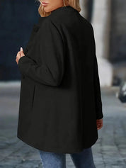 Cappotto da Donna Elegante con Colletto Rialzato e Taglio Sartoriale 7