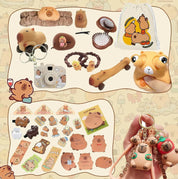 CapybaraJoy | Delizioso calendario dell'avvento per bambini con adorabili sorprese quotidiane a tema capibara 1