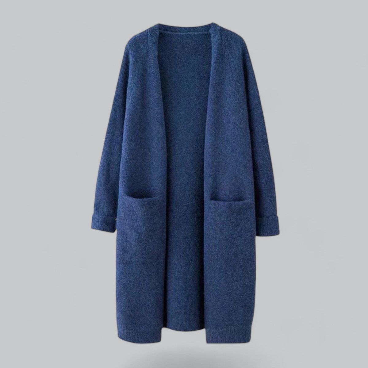 Cardigan Lungo Donna Elegante Oversize Maglia Morbida Per Outfit Casual E Raffinati 4