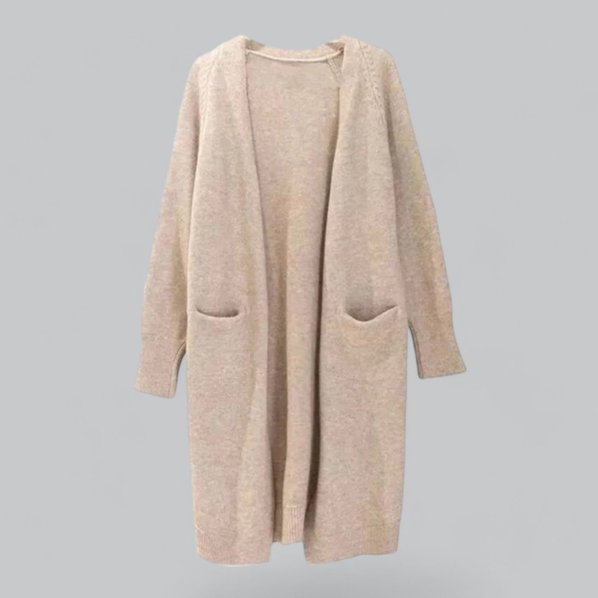 Cardigan Lungo Donna Elegante Oversize Maglia Morbida Per Outfit Casual E Raffinati 5