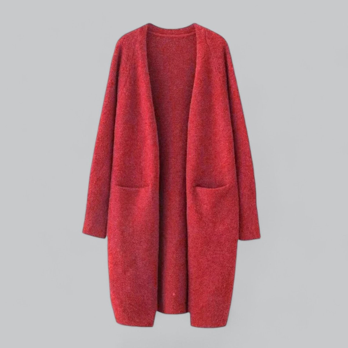 Cardigan Lungo Donna Elegante Oversize Maglia Morbida Per Outfit Casual E Raffinati 6