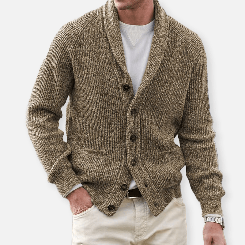 Cardigan Uomo Elegante Comodo Classico per Look Casual e Formali - Versatile e Pratico per Ogni Occasione 0