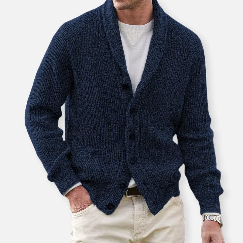 Cardigan Uomo Elegante Comodo Classico per Look Casual e Formali - Versatile e Pratico per Ogni Occasione 1