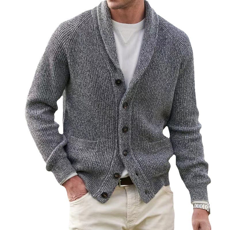 Cardigan Uomo Elegante Comodo Classico per Look Casual e Formali - Versatile e Pratico per Ogni Occasione 2