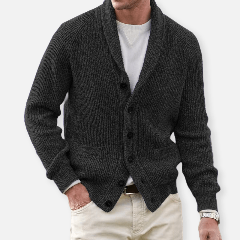 Cardigan Uomo Elegante Comodo Classico per Look Casual e Formali - Versatile e Pratico per Ogni Occasione 3