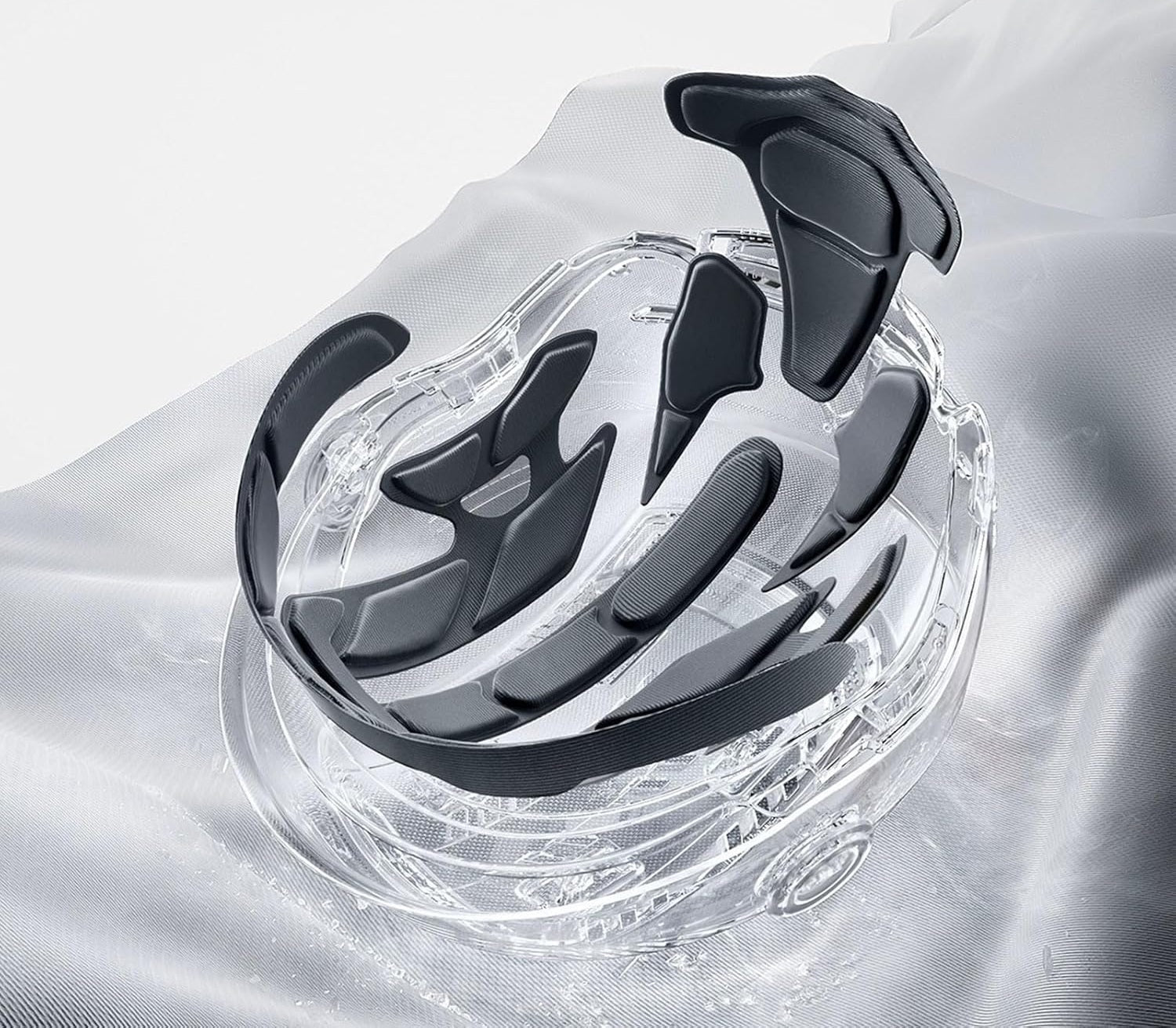 Casco da moto elettrico - Casco estivo da scooter aperto a doppia lente per uomo e donna, stile jet traspirante con protezione dal vento 2
