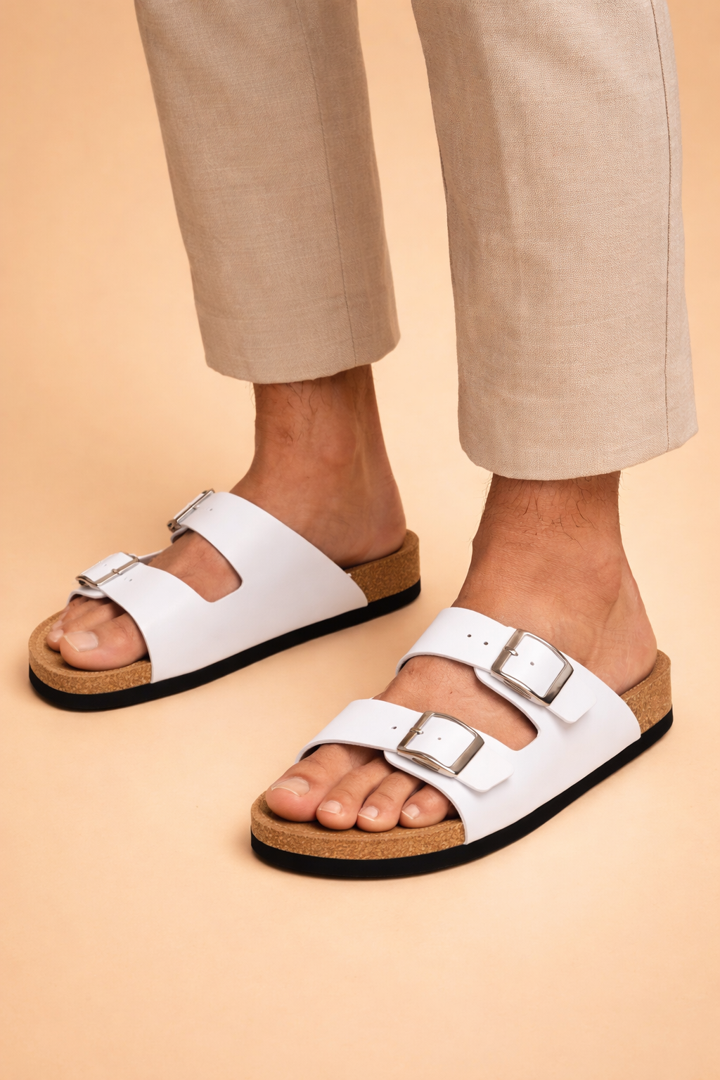 Davide | Sandalias Slide Comfort Ajustables para Hombre