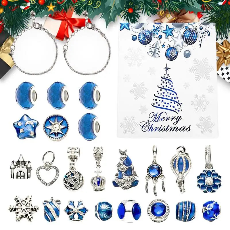 CharmCraft | Calendario dell'Avvento fai da te per realizzare braccialetti per bambini con perline creative 1