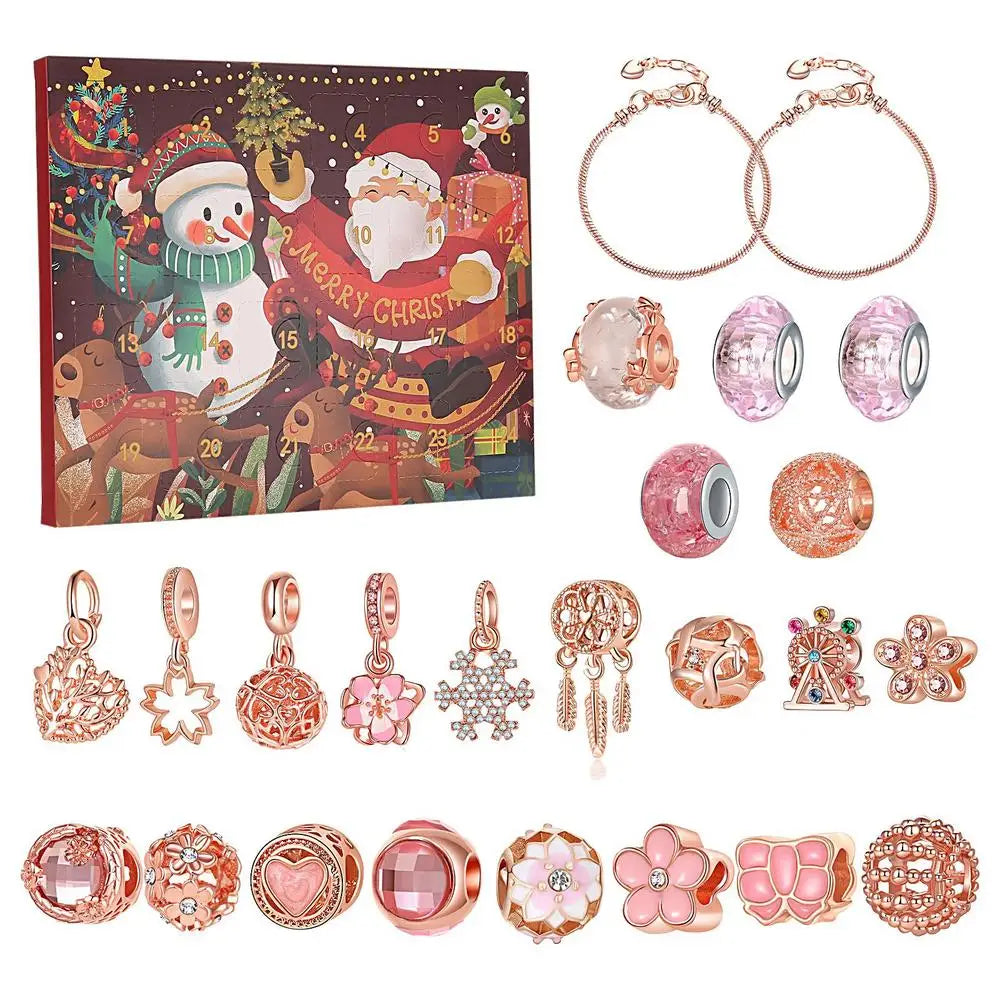 CharmCraft | Calendario dell'Avvento fai da te per realizzare braccialetti per bambini con perline creative 12