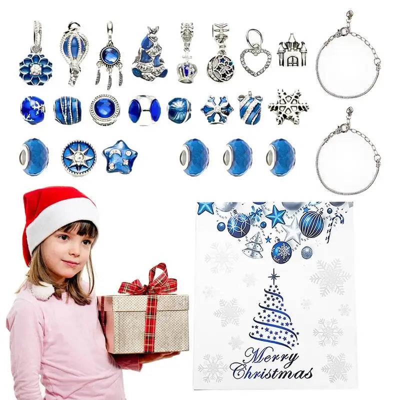 CharmCraft | Calendario dell'Avvento fai da te per realizzare braccialetti per bambini con perline creative 2