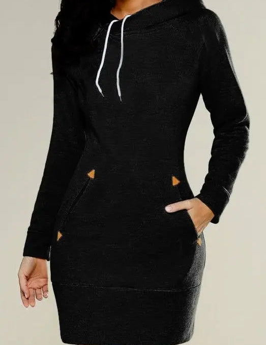 Chic BELLE Hoodie Dress for Effortless Style - Lizabella Fashion -  -  - Chic BELLE Hoodie Dress for Effortless Style - Lizabella Fashion - #tag1# - #tag2#