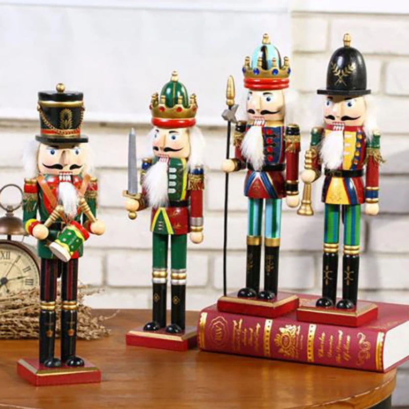 Ciondolo Schiaccianoci | Bambola di Natale da 30 cm per la decorazione della casa 1