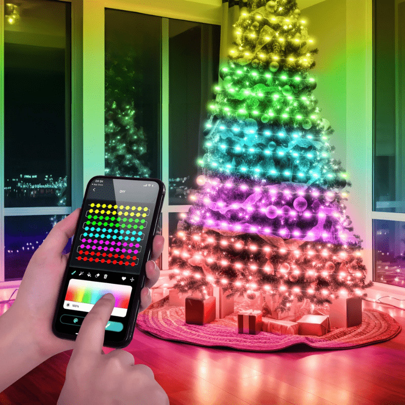 ColorShine – Strisce luminose a LED RGBIC per feste e stanze 0
