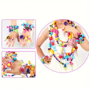 ColorfulBead Haven | Kit per la creazione di gioielli per l'espressione creativa dei bambini 1
