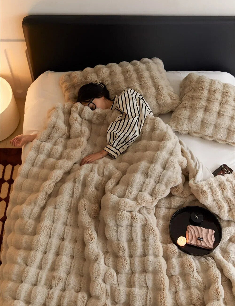 Coperta in Lana Morbida e Calda per Comfort Invernale – Perfetta per Ogni Stagione 0