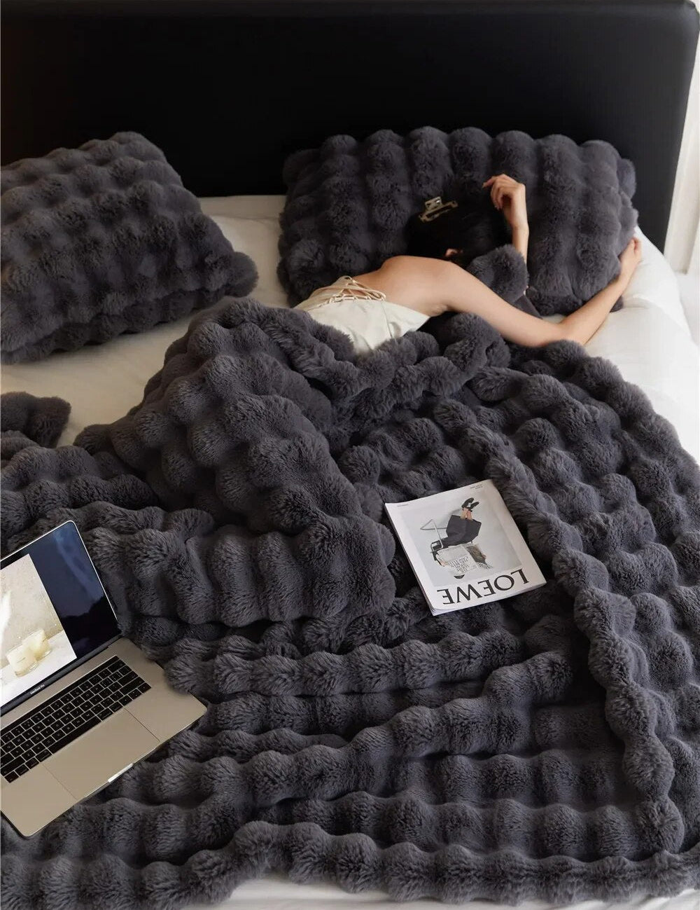 Coperta in Lana Morbida e Calda per Comfort Invernale – Perfetta per Ogni Stagione 1
