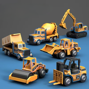 CreaTrek | Camion con gru giocattolo interattivo per l'apprendimento STEM 1