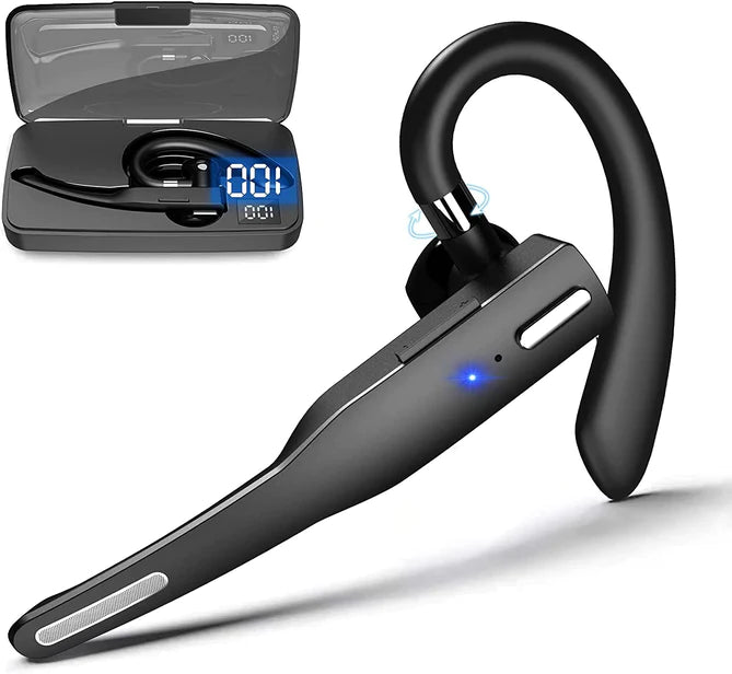 Cuffie Bluetooth 5.1 Wireless con Doppio Microfono e Cancellazione del Rumore – Design Ergonomico 0