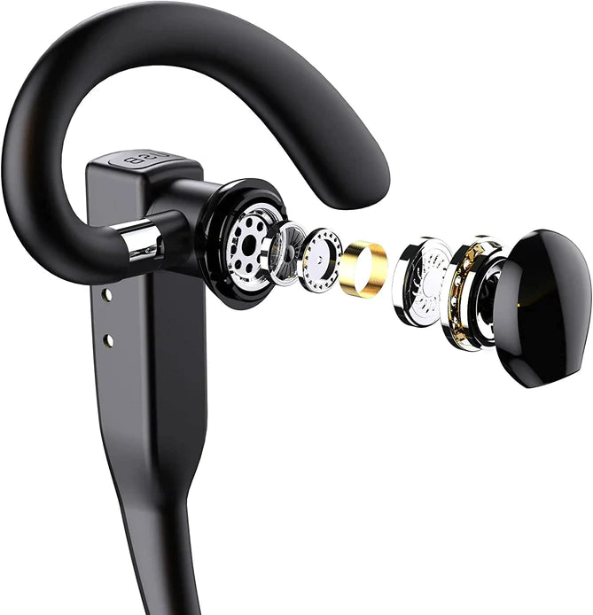 Cuffie Bluetooth 5.1 Wireless con Doppio Microfono e Cancellazione del Rumore – Design Ergonomico 7