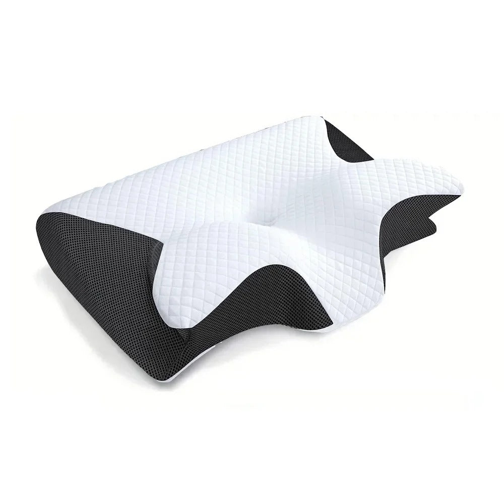 Cuscino Ortopedico Ergonomico in Memory Foam per Cervicale – Miglior Cuscino per il Sonno Senza Dolore Collo e Schiena 5