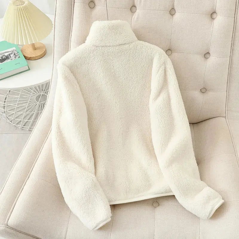DEBBIE | Fluffy Cosy Jacket - Lizabella Fashion -  -  - DEBBIE | Fluffy Cosy Jacket - Lizabella Fashion - #tag1# - #tag2#