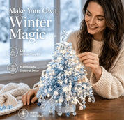 DIY Perlen-Weihnachtsbaum Bastelset für kreative festliche Dekoration 10