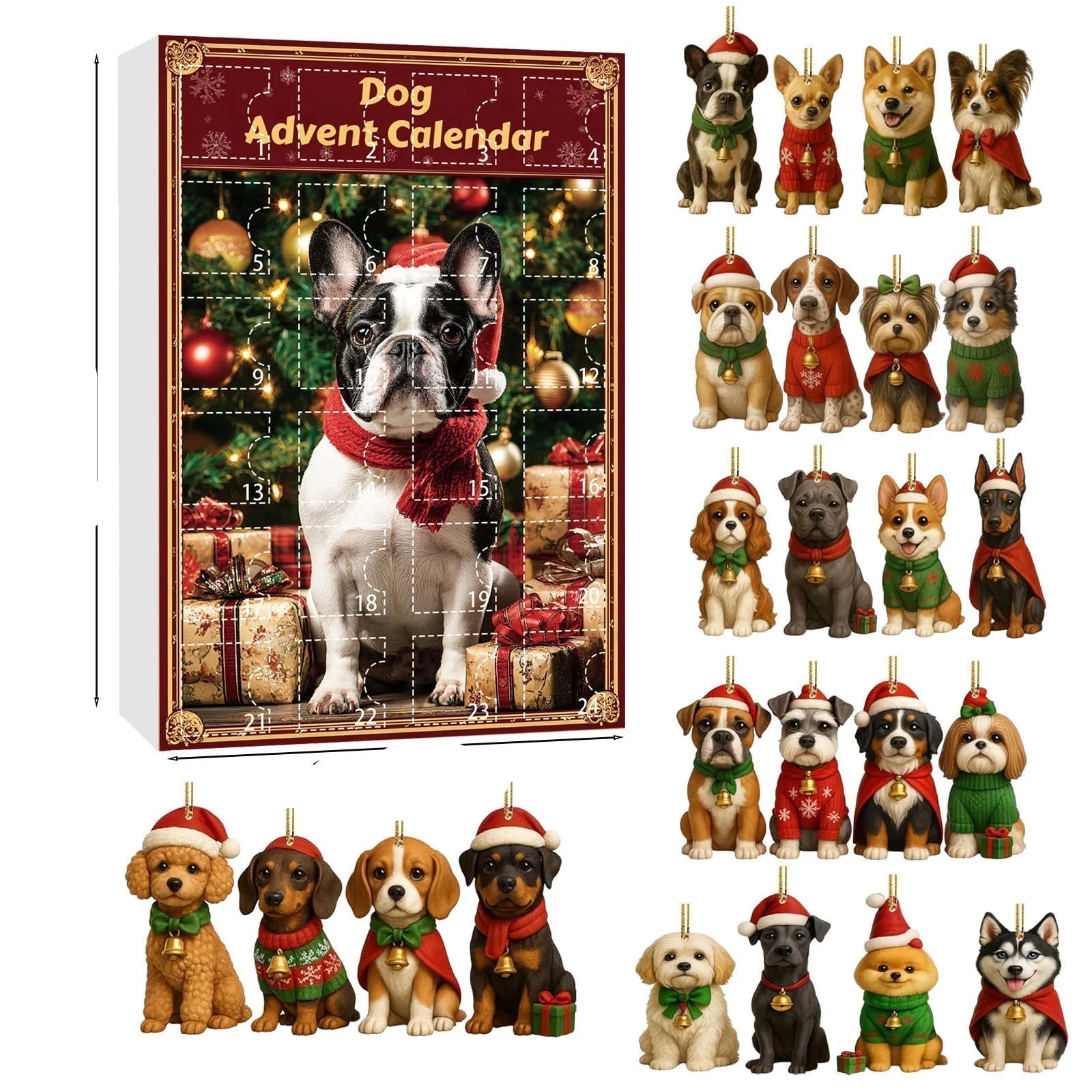 Dachshund Delight | Calendario dell'Avvento a tema cane con graziose sorprese 0